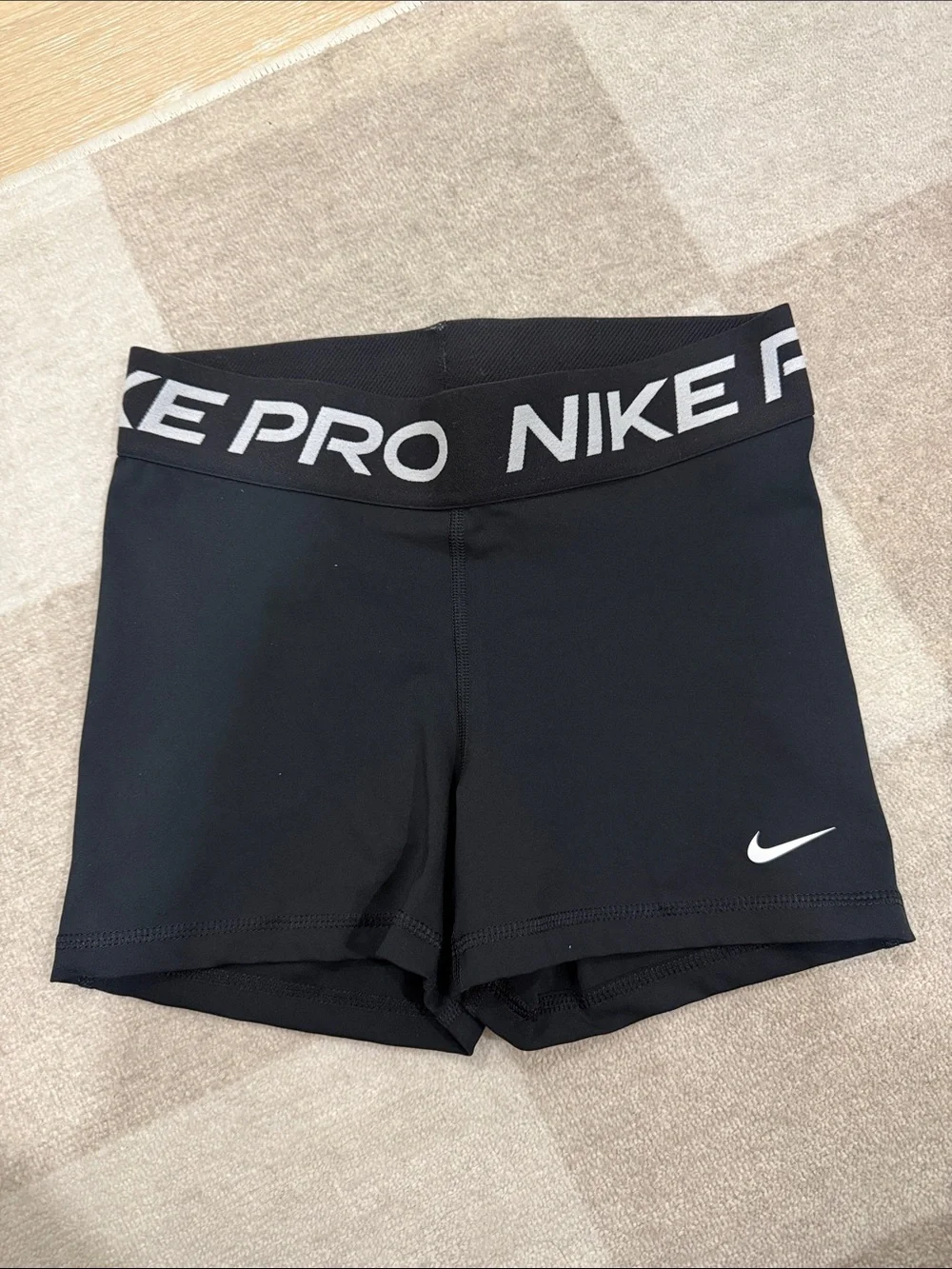Nike Black Pro 3” Bike Shorts